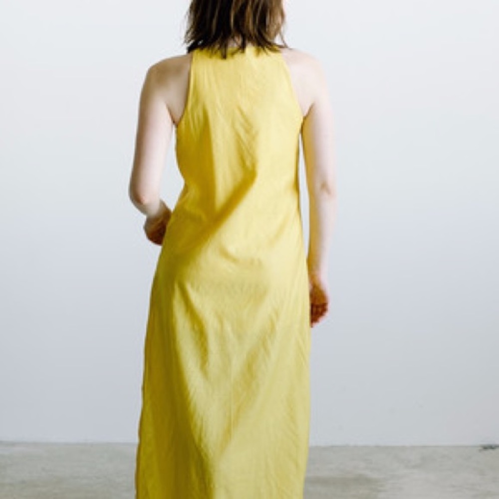 AJAIE ALAIE MCI YELLOW SOL DRESS - Picture 2 of 7